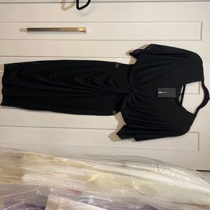 Fashion nova back midi dress